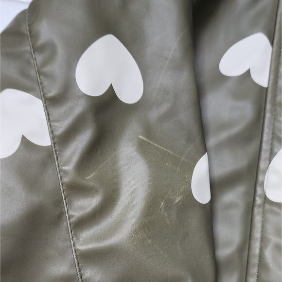 Zara Heart Fleece-Lined Rain Jacket - Picture 9 of 10